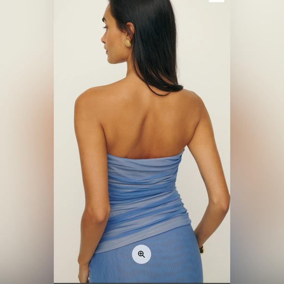 New Reformation Knit Strapless Myra Top and Iris Skirt two pieces set - Picture 4 of 12